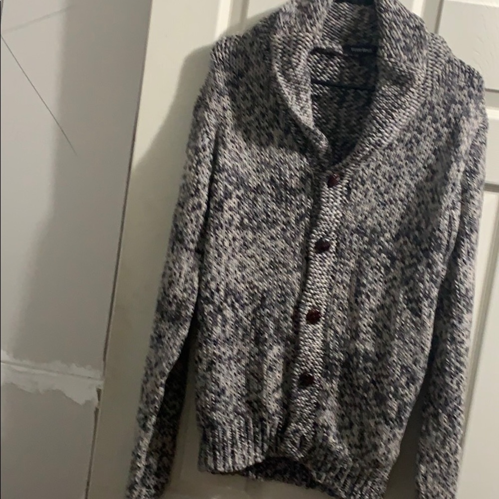 Grey cardigan